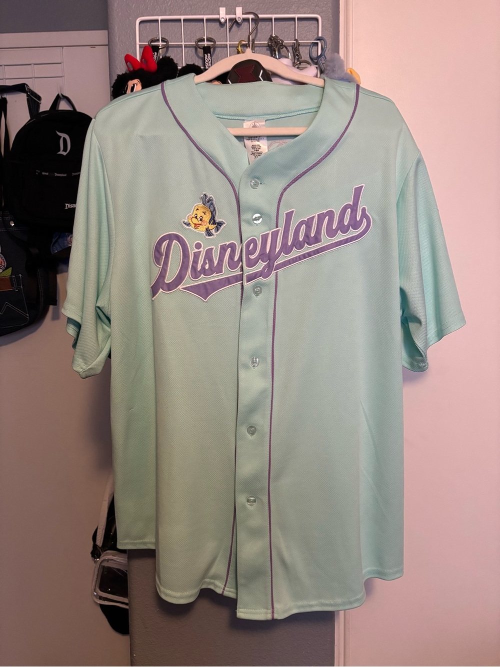 Ariel Baseball Jersey for Adults - The Little Mermaid - Disneyland